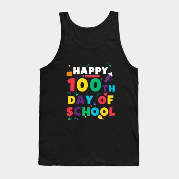 100 Days of School Tank Top by yoveon